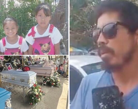 Padre de las tres niñas asesinadas clama justicia