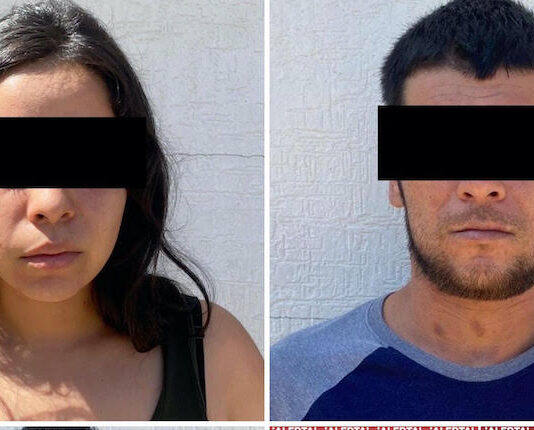 Pareja es detenida con droga