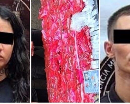 Aseguran droga y detienen a pareja de jóvenes en Hermosillo