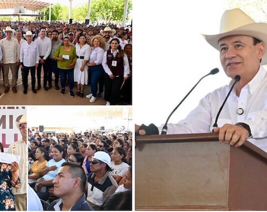 Gobernador Durazo cumple a más de 2 mil 600 familias del sur con entrega de tarjetas para fortalecer su economía