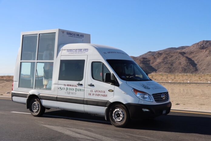 #Empalme Llega al valle la reliquia de San Judas Tadeo; en su recorrido por México, será recibida el próximo domingo en La Atravesada y en el Úrsulo Galván.