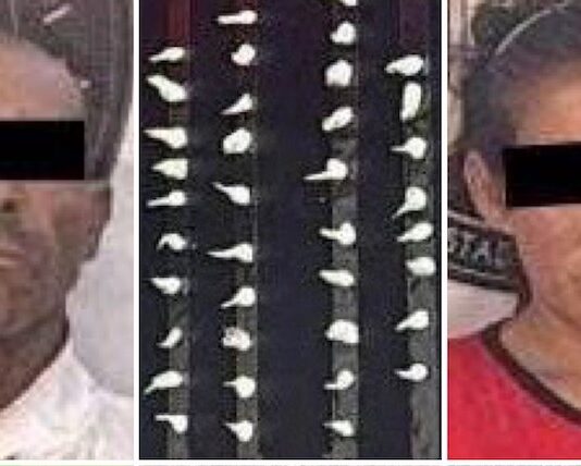 Capturadas dos personas con droga