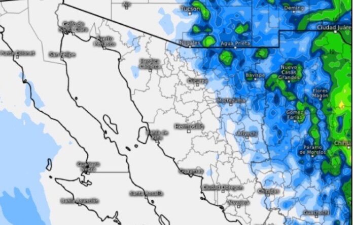 #Hermosillo Se esperan lluvias de ligeras a moderadas sobre los municipios del noroeste; disminuye la generación de tormentas asociadas a monzón mexicano.