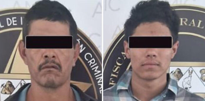 #Hermosillo Dos sujetos acusados de homicidio calificado; fueron detenidos en Hermosillo a bordo de un automóvil con reporte de robo.