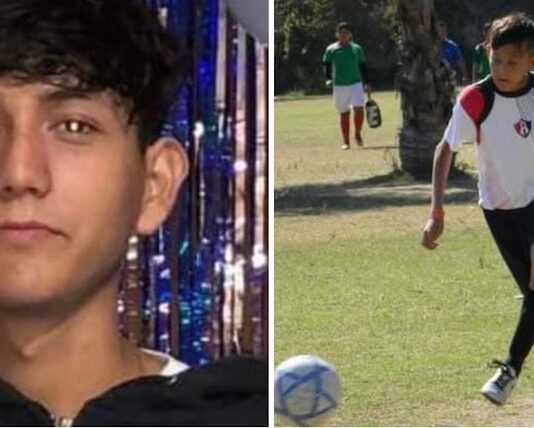 Christian Javier, un joven trabajador, apasionado del fútbol, la pesca la hacía por hobby