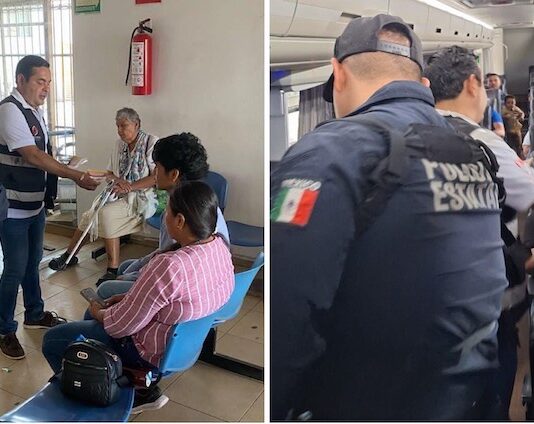 Mantienen presencia preventiva en centrales de autobuses