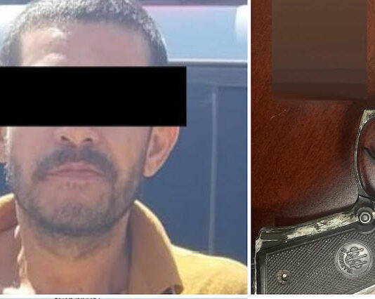 Aseguran arma de fuego y detienen a persona por violencia familiar