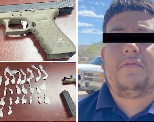 Detenido en posesión de arma de fuego y cocaína