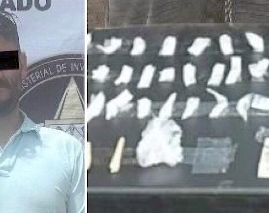 Cateo positivo con persona detenida y droga asegurada en Hermosillo