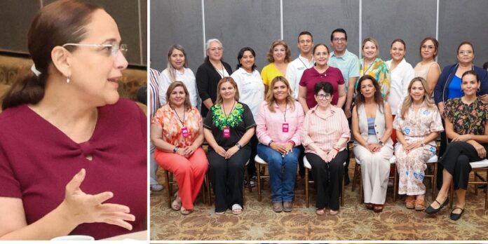 #Guaymas Encabeza doctora Karla Córdova González encuentro con alcaldesas y alcaldes; en un espacio para el intercambio de ideas, experiencias y compromisos en torno a la salud y los derechos de las mujeres.