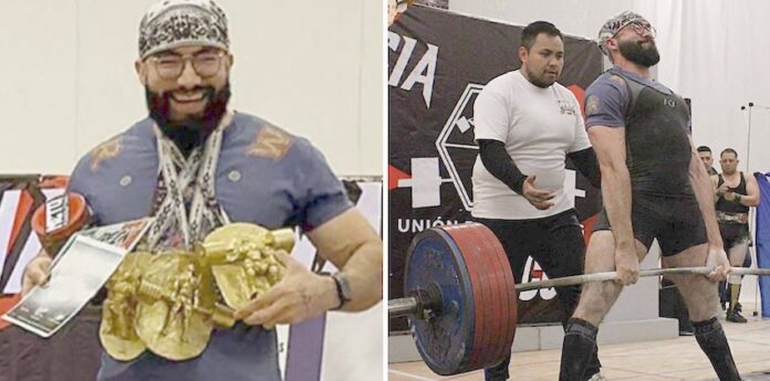 #CDMX Guaymense se corona campeón nacional absoluto de Powerlifting; Dino Rafael Durán Vega logra imponer récords nacionales en las tres disciplinas de la competencia.