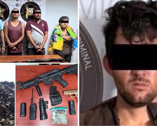 Captura a personas y aseguran armas, droga y rescatan a menores
