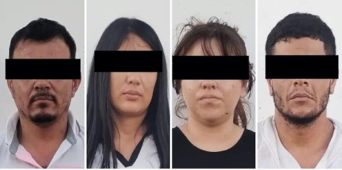 #Hermosillo Detienen a cuatro personas en posesión de bolsas con narcótico y arma de fuego; resultado de operativo policial llevado a cabo en la colonia Olivares, de Hermosillo.