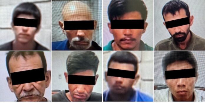 #Cajeme Ocho personas detenidas por narcomenudeo; han sido vinculadas a proceso por un juez en Ciudad Obregón.