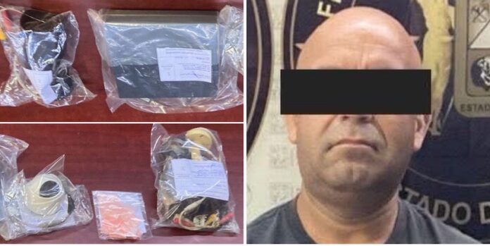 #Hermosillo Detienen a sujeto, aseguran droga y cámaras de videovigilancia; el arresto de José Guadalupe “N”, de 49 años, se llevó a cabo mediante cayeo en la colonia Mezquite.