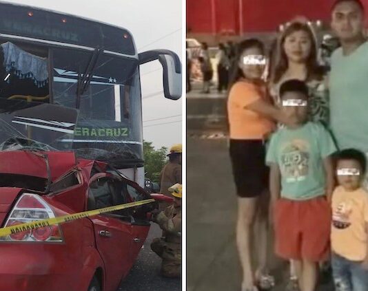 Muere familia en accidente carretero