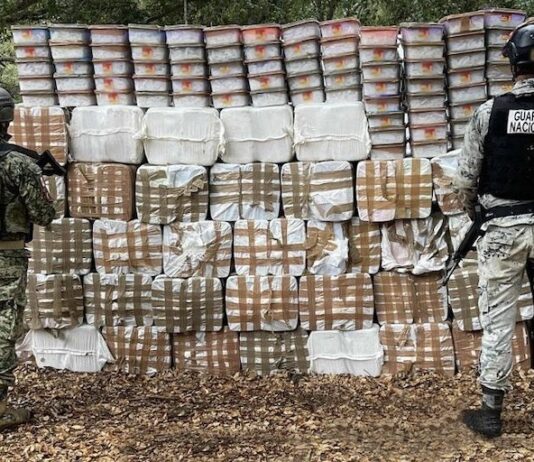 Confiscan 3.5 toneladas de droga sintética en Ensenada