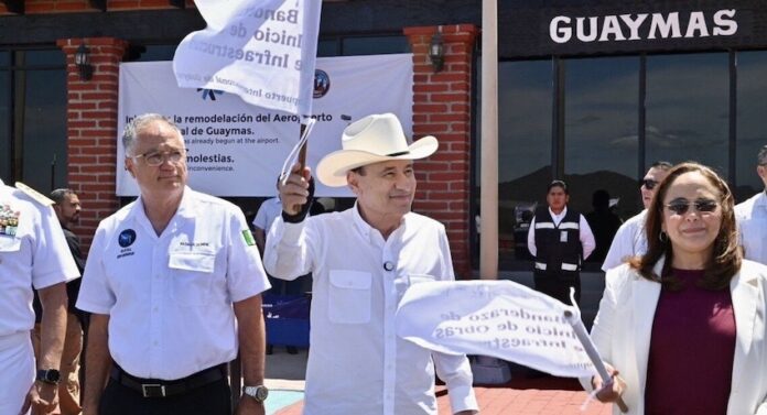 #Guaymas Modernización del Aeropuerto, un aliciente para hoteleros; destacó Luis Arturo Mungarro López, presidente de la Oficina de Convenciones y Visitantes (OCV).