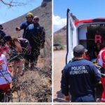 #San Carlos Sufre golpe de calor en la cima del Cerro Tetakawi; en pleno mediodía de este sábado, mujer de 32 años se desvanece; fue rescatada por cuerpos de emergencia.