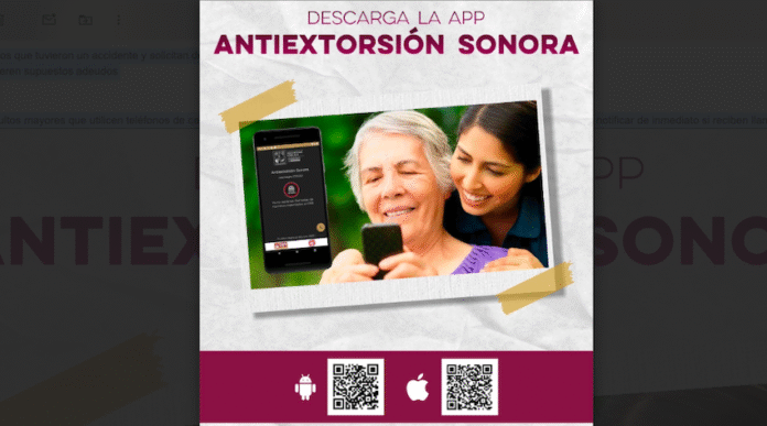 Previene Gobierno de Sonora extorsión telefónica en adultos mayores; se busca que pearsonas de la tercera edad no sean víctimas de este delito.