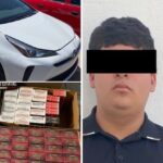 Incautan droga y cigarros a personas en flagrancia delictiva; en seguimiento a la estrategia de seguridad en municipios fronterizos.