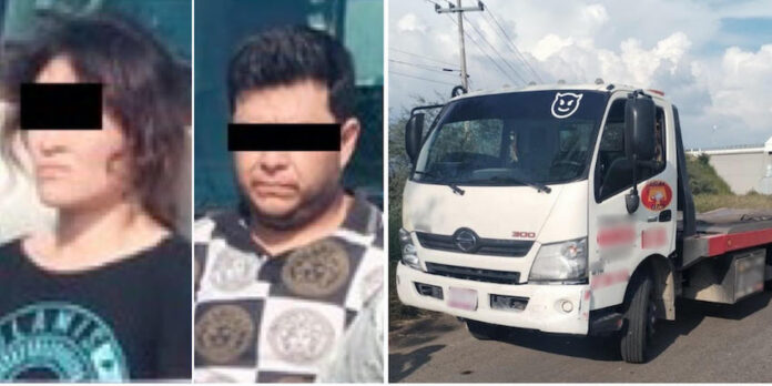 #Nacional Cae pareja de asaltantes de traileros; identificados por una de sus víctimas tras cometer el atraco.