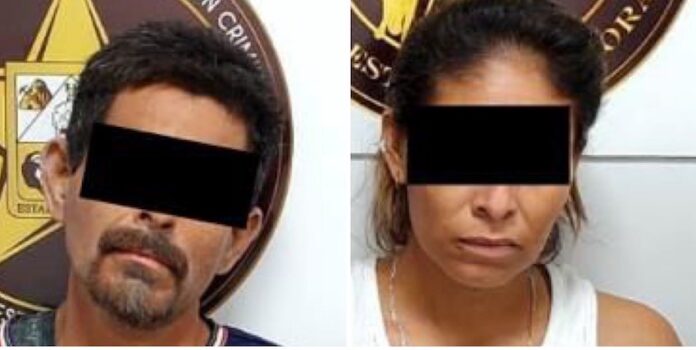 Pareja buscada en BC por homicidio, es detenida en Guaymas; fueron localizados en el fraccionamiento ‘San Gerónimo’, del sector norte de la ciudad.