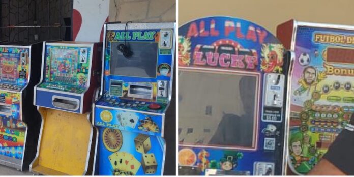 #Cajeme Asegura ocho máquinas tragamonedas; en operativos contra el juego ilegal en Cajeme.