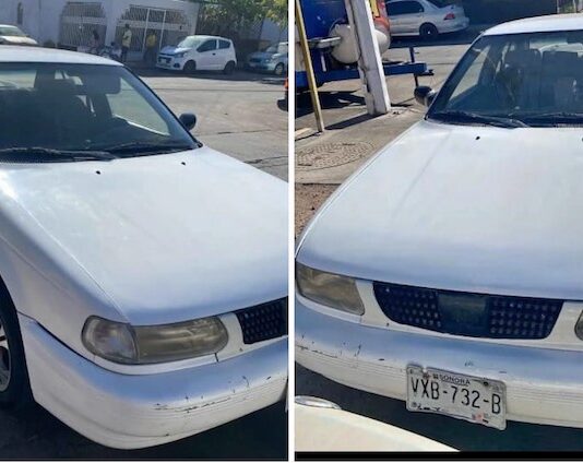 Roban un Tsuru en San Vicente