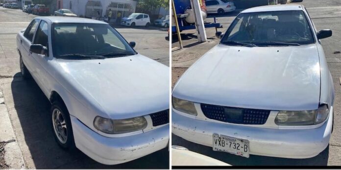 #Guaymas Roban un Tsuru en San Vicente; los ladrones se lo llevaron durante la noche.