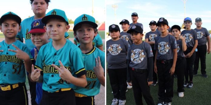 #Puerto Peñasco Impulsan el béisbol infantil en Puerto Peñasco; con la inauguración de la Liga ‘Futuras Estrellas’.