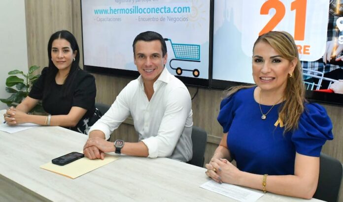 Invita Gobierno de Hermosillo a Mipymes a participar en Hermosillo Conecta; la Agencia Municipal de Desarrollo Económico lanzó la convocatoria para la quinta edición del programa que, tendrá su encuentro de negocios con micro, pequeños y medianos proveedores con empresas compradoras del sector retail y turístico.