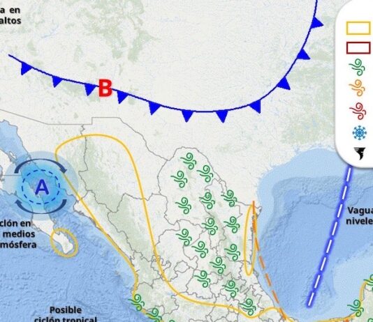 Se espera hoy un ambiente caluroso sobre el noroeste del estado