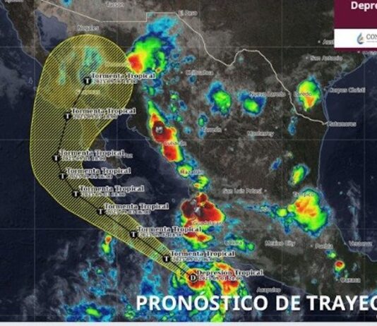 Se formó depresión tropical en el océano Pacífico