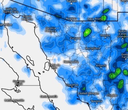Se mantendrá un ambiente muy caluroso sobre el noroeste, centro y sur