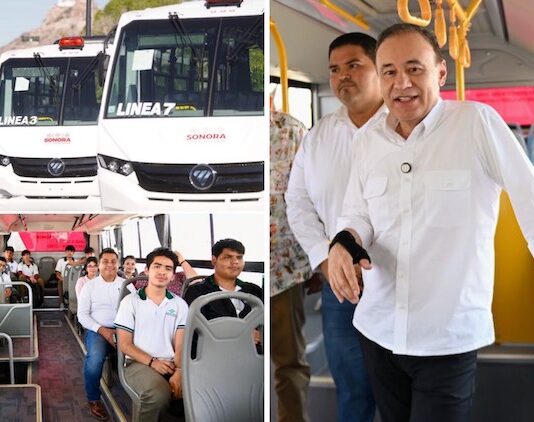 Gobernador Durazo consolida modernización histórica del transporte con 371 nuevas unidades en Sonora