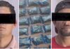 Dos sujetos detenidos en posesión de droga