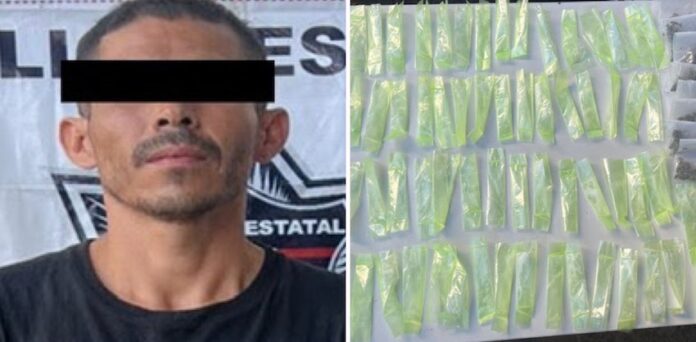 #Hermosillo Incautan narcótico en Hermosillo; Hugo “N”, de 34 años de edad, fue detenido en la colonia Pimentel.