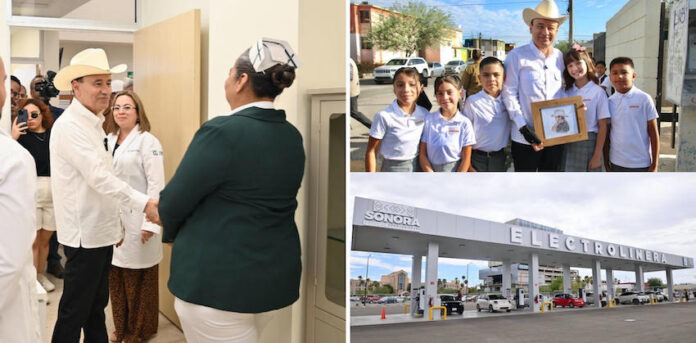 #Hermosillo Gobernador Durazo rendirá resultados a sonorenses con Cuarto Informe de Gobierno; a las 10:30 de la mañana el mandatario estatal entregará el documento ante el Congreso del Estado, luego, desde el Auditorio Cívico compartirá un mensaje a la ciudadanía.