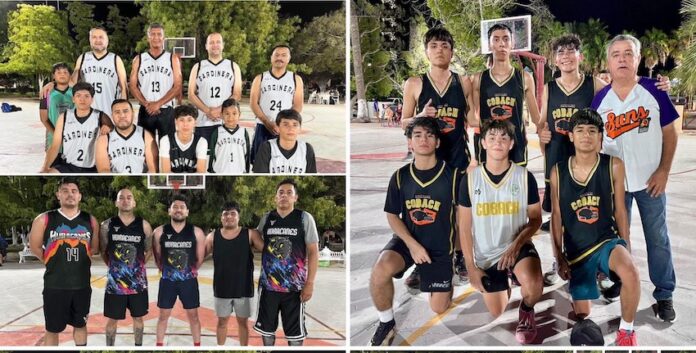 #Empalme Lista la fiesta de playoffs del basquetbol empalmense; el equipo de la Sardinera es el favorito como líder de la tabla de posiciones; Javier Guardado el fue el campeón canastero.