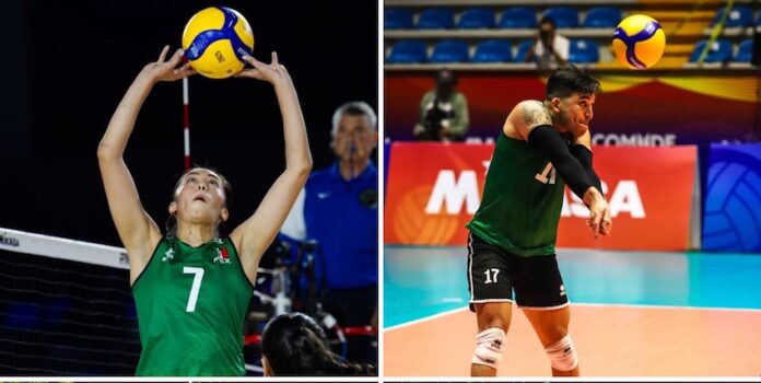 #Hermosillo Dos volibolistas sonorenses verán acción en el Torneo 'Norceca Final Six' de cada rama; los seleccionados nacionales Argentina Ung y Román Izaguirre vestirán la franela del tricolor en Jalisco y Puerto Rico, respectivamente.