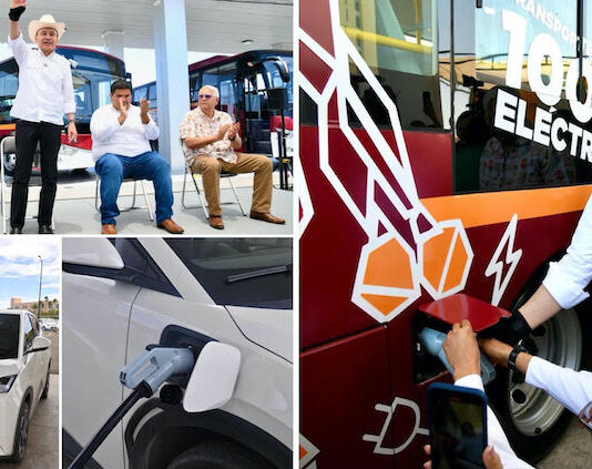 Gobernador Durazo lidera en electromovilidad; primera Electrolinera Pública registra más de 3 mil recargas a vehículos