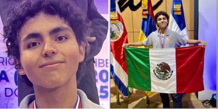 Destaca jovencito sonorense en Olimpiada de Física, al ganar medalla de plata; Alan Flores Alaniz, aventajado alumno del Cobach de Caborca.