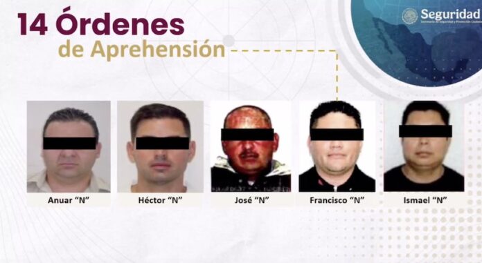 Cinco miembros en activo de la Marina detenidos por huachicol; y uno más en retiro; así como tres empresarios y cinco ex funcionarios de Aduanas.
