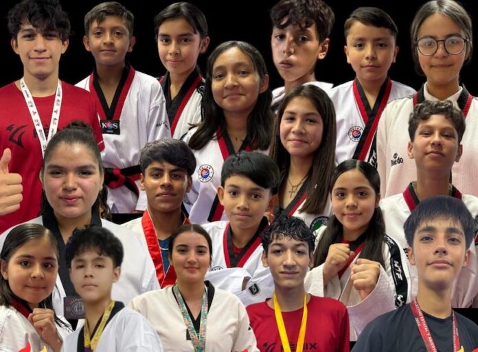 #Guaymas ¡Fénix Taekwondo lo logró!; un total de 18 atletas tuvieron combates llenos de emoción, entrega y mucho corazón.