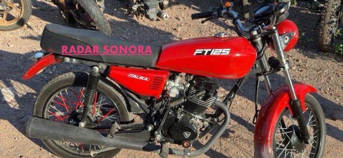 #Guaymas ¡Encuentra su motocicleta que le había sido robada!; le cambiaron el color, y fue localizada por su propio dueño, en la gasolinera frente al IMSS de la calle 10.
