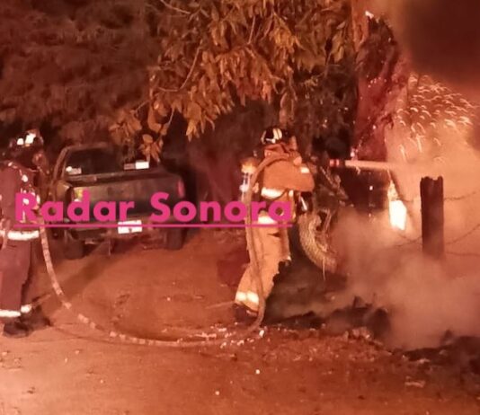 Se incendia vivienda en Empalme