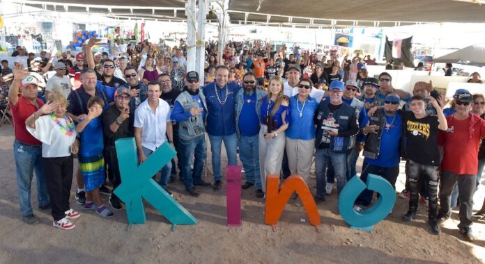 Celebra Toño Astiazarán éxito de la Muestra Gastronómica del Kino Fest 2025; se sumó a los casi 4 mil visitantes que acudieron a disfrutar del balneario y su buena comida.