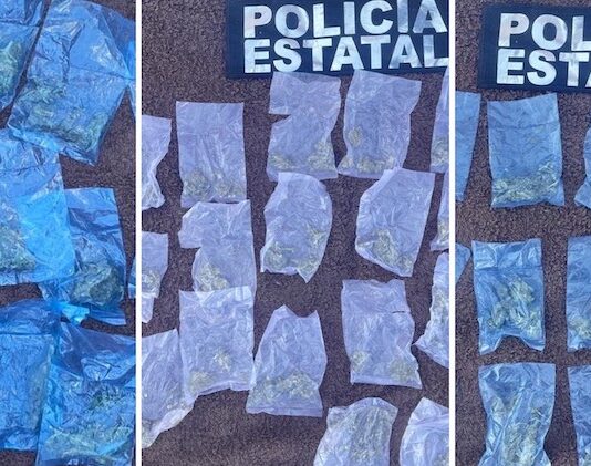 Confiscan 81 dosis de droga en el poblado Miguel Alemán