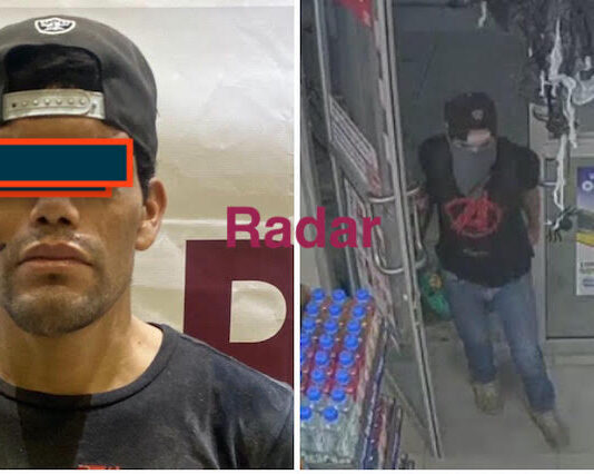 Cae asaltante de tienda Oxxo; andaba armado